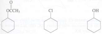 Rank the compounds in each of the following groups in