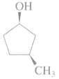 For each of the following alcohols, write the structure of