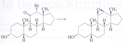 (a) Only the trans isomer of 2-bromocyclohexanol can react with