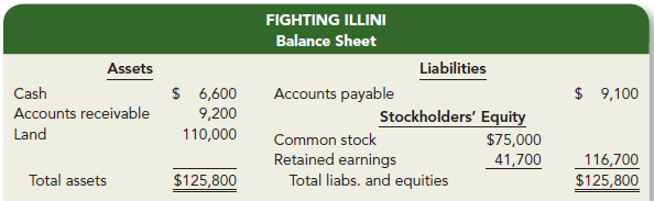 The year-end financial statements of Fighting Illini Financial Services are