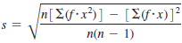 Refer to the frequency distribution in the given exercise and