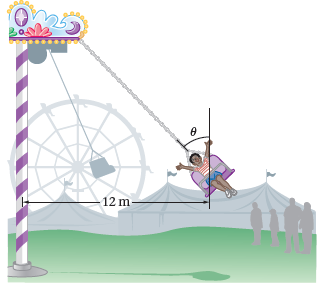 A popular ride at amusement parks is illustrated in FIGURE
