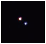 Albireo in the constellation Cygnus, which appears as a single