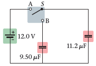 A S OB 12.0 V 11.2 µF 9.50 μF 