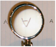 Figure 23-70 shows a converging lens held above three equal-sized