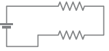 1. In which circuits shown in Fig. 19 are resistors