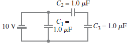 What is the ratio of the voltage V1 across capacitor