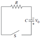 The RC circuit of Fig. 19-70 (same as Fig. 19-21a)