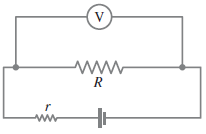 When the resistor R in Fig. 19-73 is 35-Ω, the