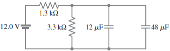 1.3 kΩ 3.3 kΩ 12 μF 48 μF 12.0 V= 
