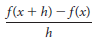 If f (x) = x - 2x2 and h (