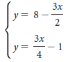 Зх y = 8 - Зx 1 y = 