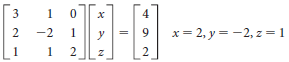 3 1. 2 -2 := 2, y = -2, z = 1 1 1 2 2. 3. 