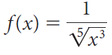 f(x) = Vr3 