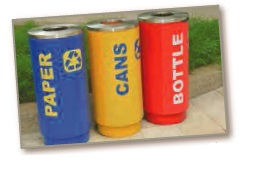 The cost C (in dollars) of supplying recycling bins to