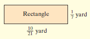 Rectangle i yard 10 21 yard 
