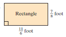 foot Rectangle foot 