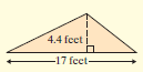 4.4 feet i -17 feet- 