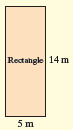 Rectangle 14 m 