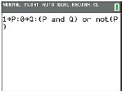 NORMAL FLORT AUTO REAL RADIAN CL 1+P:0+Q: (P and Q) or not (P 