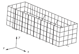 Design a steel box structure (Figure P12-7) 4 ft wide