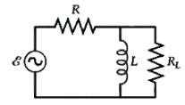 Figure shows a load resistor RL = 20Î© connected to