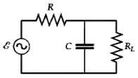 Figure shows a load resistor RL = 20 Î© connected