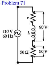 Given the circuit shown in Figure, (a) Find the power