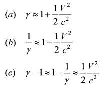 Use the binomial expansion (1 + x)n = 1 +