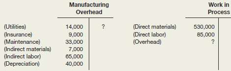 Medusa Products uses a job-order costing system. Overhead costs 
