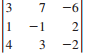 Find the numerical values of the following determinants a. 