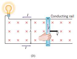 Suppose that the light bulb in Figure (b) is a