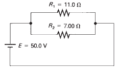 (a) Find the equivalent resistance in the circuit shown in