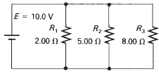 (a) Find I2 (current through R2) in the circuit shown