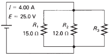 (a) Find the resistance of R3 in the circuit in