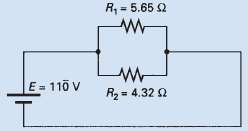 1. Find the emf in the circuit shown in Figure.