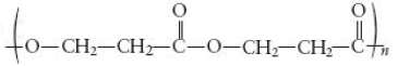 What monomer(s) must be used to produce the following polymers?
a.
b.
c.
d.
e.
f.
Classify