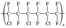 Kel-F is a polymer with the structure
What is the monomer