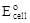 Sketch the galvanic cells based on the following half-reactions. Calculate