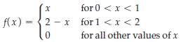 The random variable X has probability density function as follows:a.