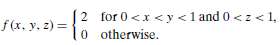 Suppose that the random variables X, Y, and Z have