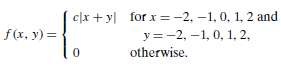 Suppose that X and Y have a discrete joint distribution