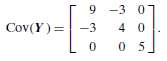 Suppose that Y is a three-dimensional random vector with coordinates