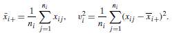 Suppose that a sample of n observations is formed from