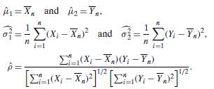 Suppose that the two-dimensional vectors (X1, Y1), (X2, Y2), .