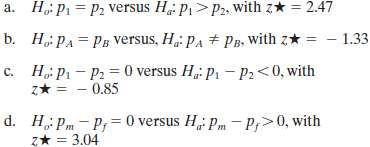 Determine the p-value that would be used to test the