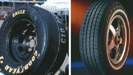 Why are drag- racing tires wide and smooth, whereas passenger-