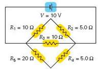 For the circuit in Fig. 18.33, find 
(a) The current