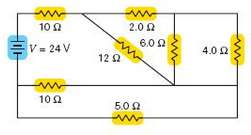 (a) Determine the equivalent resistance of the circuit in Fig.