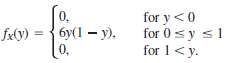 Consider the density function of a random variable X defined